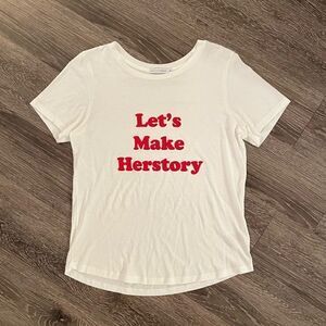 South Parade let’s make herstory t shirt